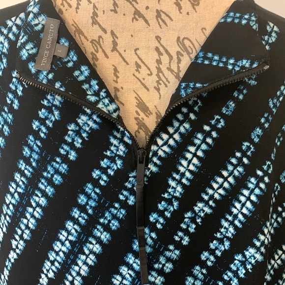 Vince Camuto ‘Tropical Rain’ sleeveless stretch relaxed top L - Picture 5 of 8